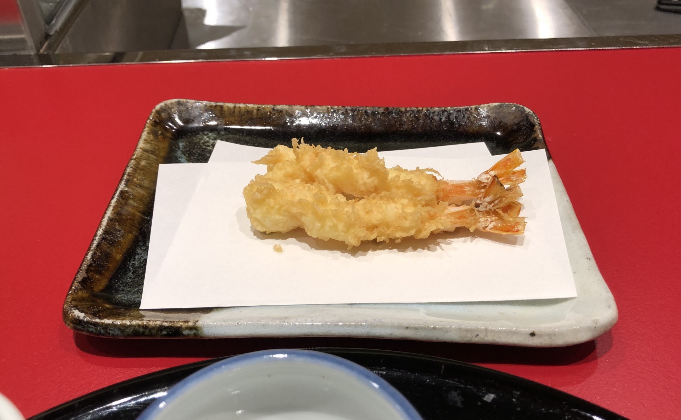 京都駅で天ぷらランチ