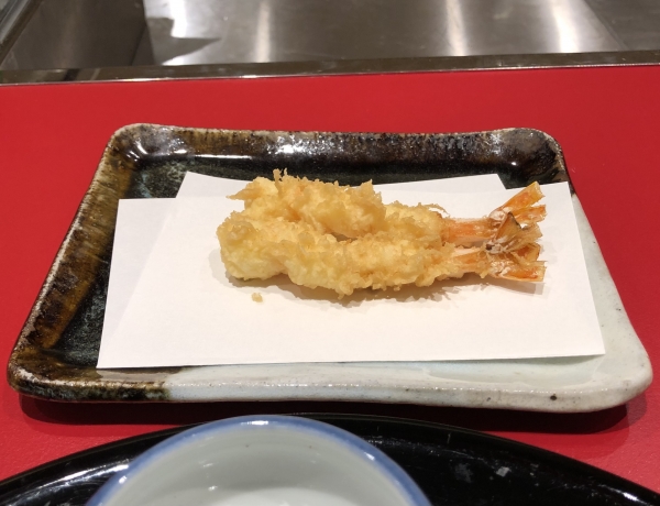 京都駅で天ぷらランチ