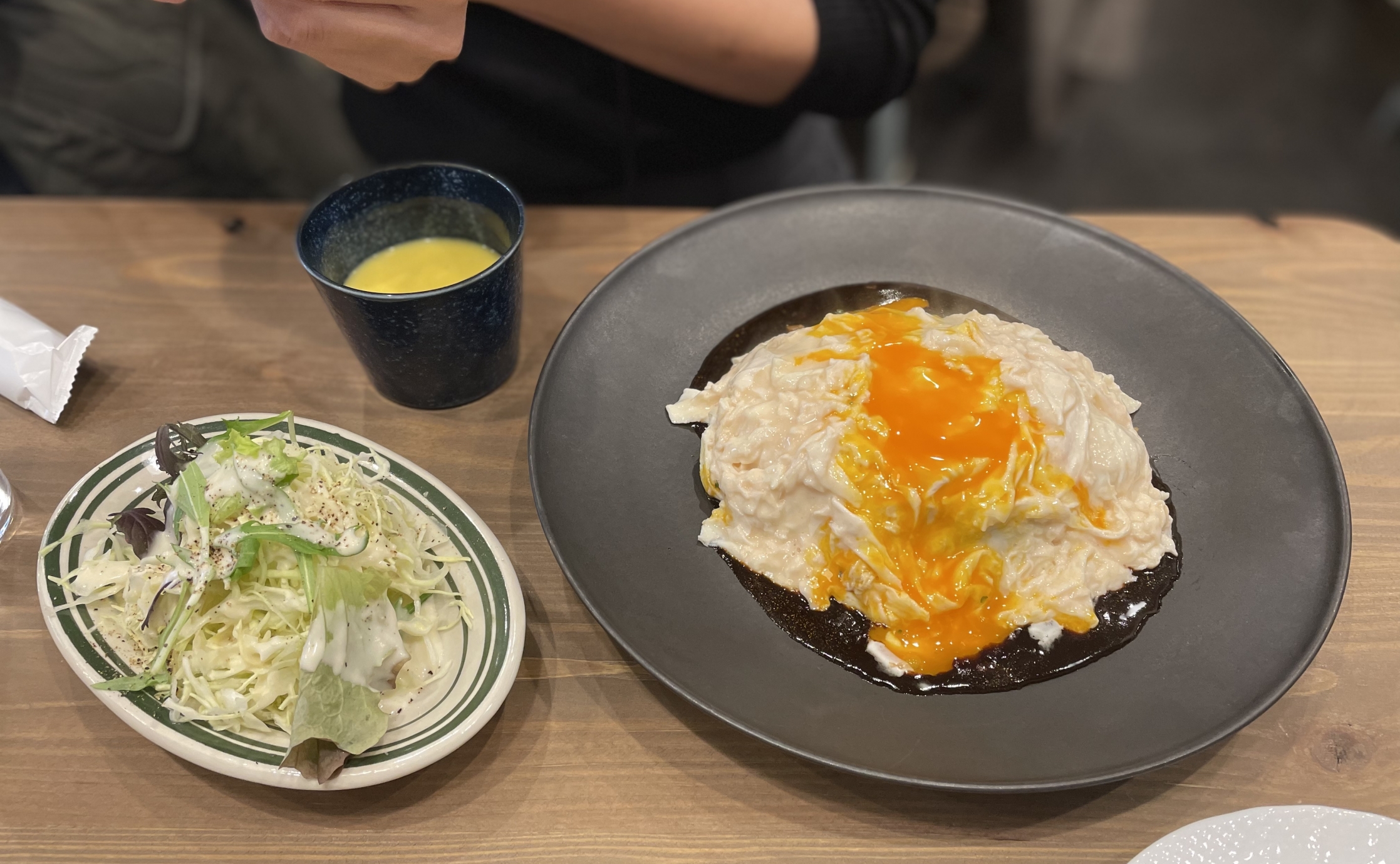 白いオムライス