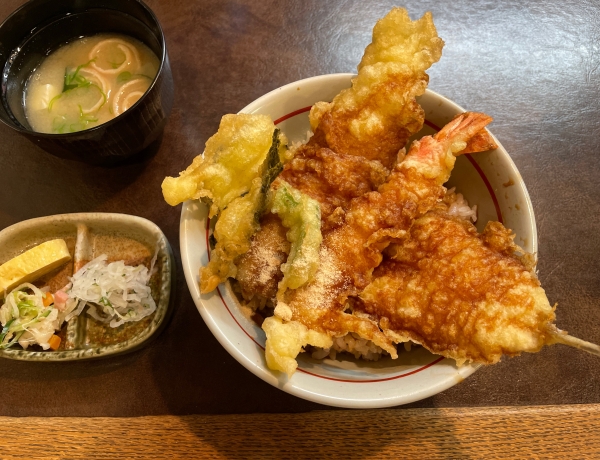 吉田神社前の天丼