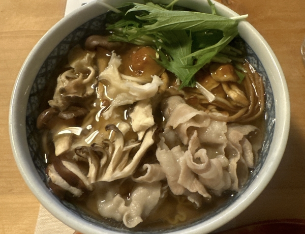居酒屋さんの昼うどん